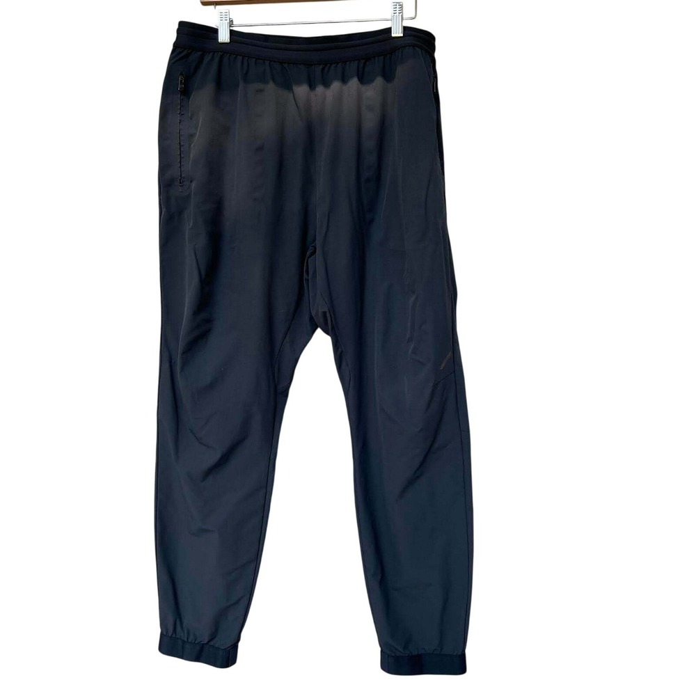 Hill City Black Joggers XL Nylon Athleisure City Streetwear